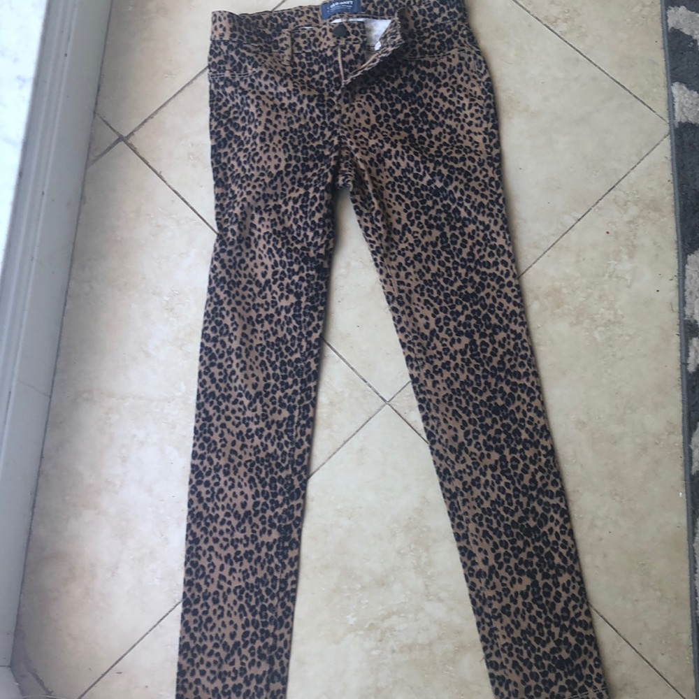Leopard print Jeans